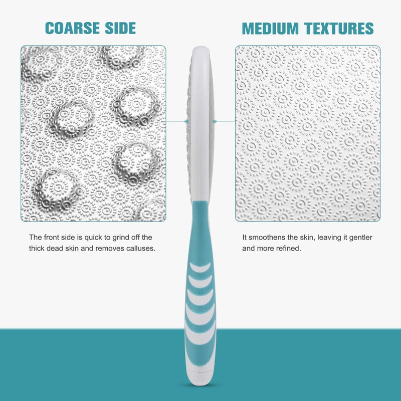 FVION Foot File Callus Remover Cracked Heel Shaver - Double Sided Pedicure File/Foot Scraper for Wet and Dry Feet - Image 4